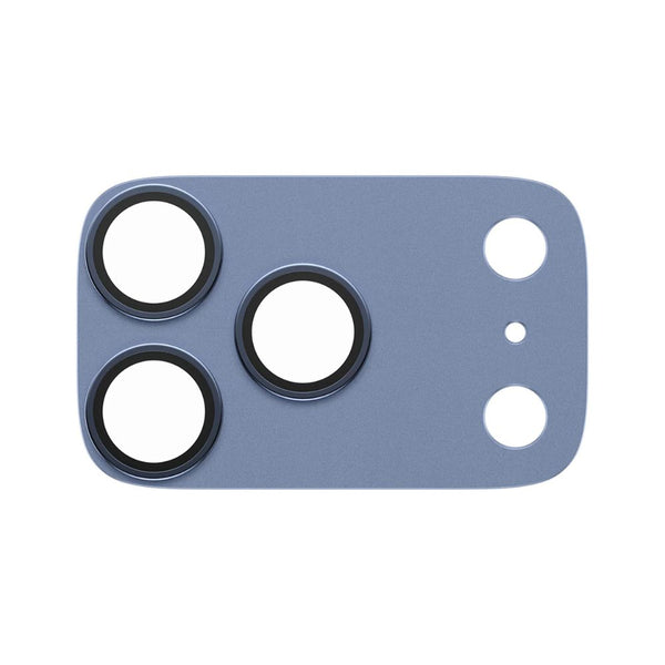 PanzerGlass Fender camera lens protector for iPhone 18 Pro in Shades of Blue with slim matte aluminum camera protection Qatar