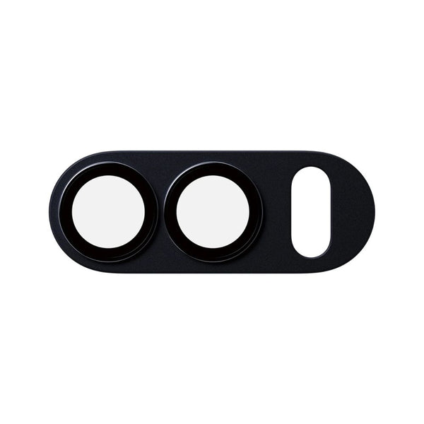 PanzerGlass Fender Midnight camera lens protector for iPhone Duo with slim matte aluminum housing and camera plateau protection Qatar