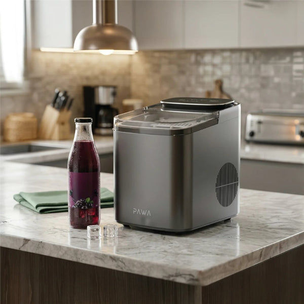 Pawa Chiller PW-CPIM1226-BK portable bullet ice maker with 12kg daily capacity Black Qatar