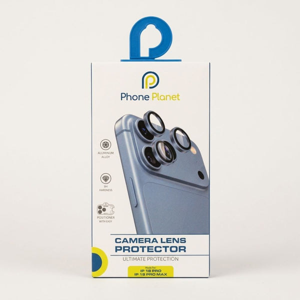 Phone Planet Blue Aluminum Alloy 9H Camera Lens Protector for iPhone 18 Pro and Pro Max Qatar