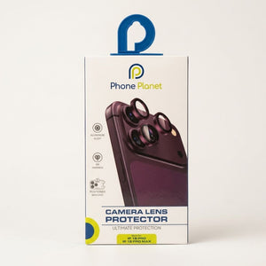 Phone Planet Red Aluminum Alloy 9H Camera Lens Protector for iPhone 18 Pro and Pro Max Qatar