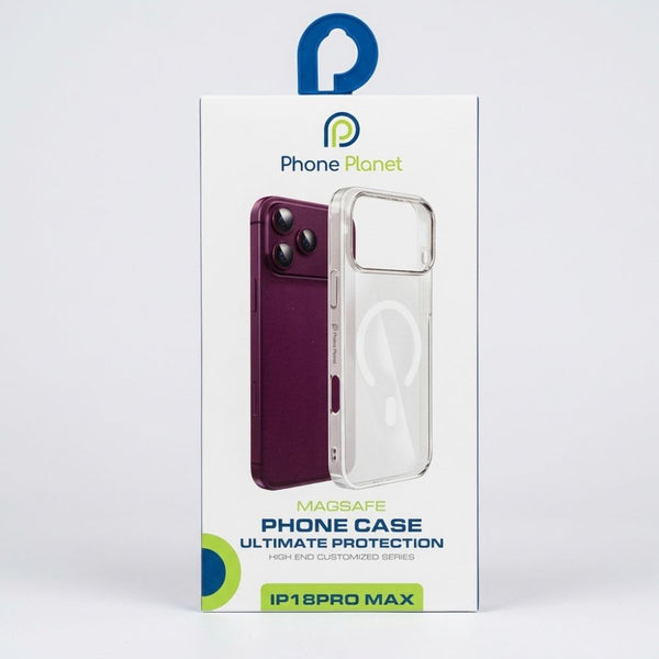 Phone Planet Clear MagSafe PC Protective Case with N52H Magnets for iPhone 18 Pro Max Qatar