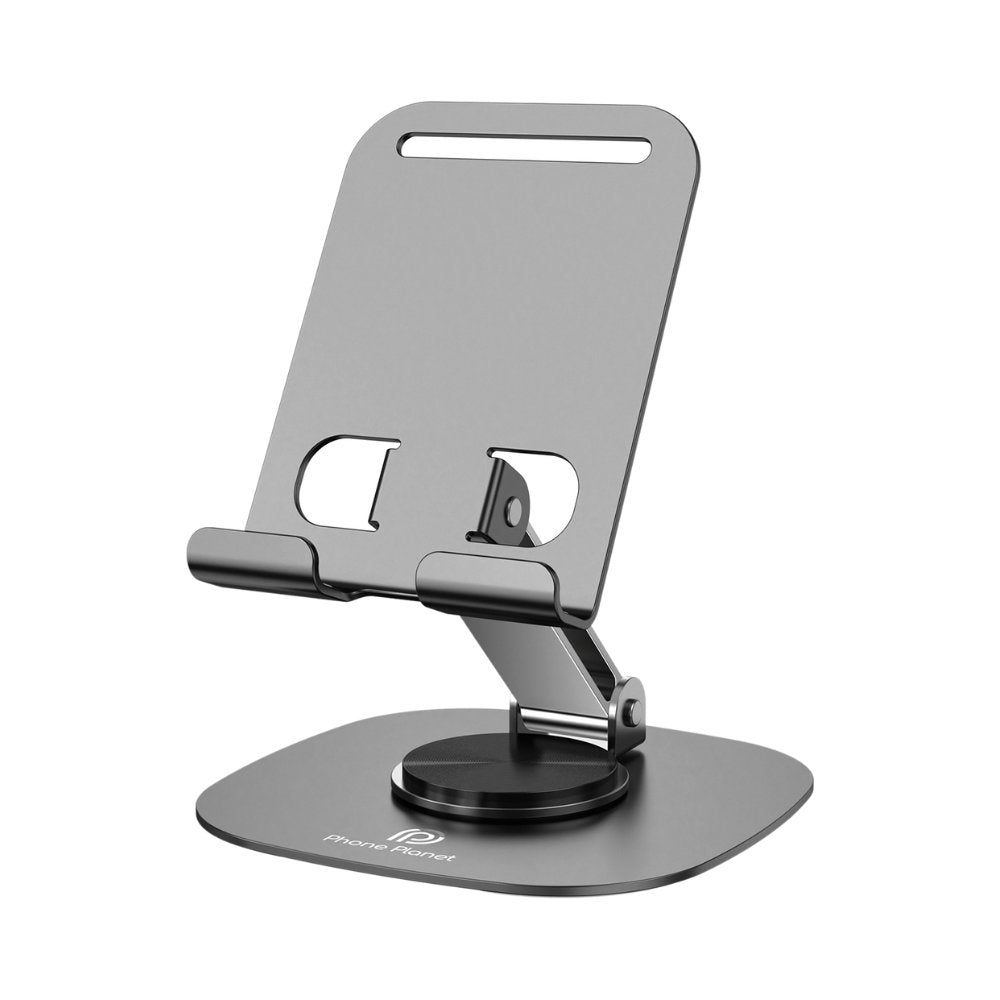 Phone Planet PP-HD20 universal folding phone stand gray 360 degree adjustable smartphone holder Qatar