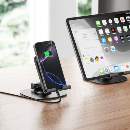 Phone Planet PP-HD20 universal folding phone stand gray 360 degree adjustable smartphone holder Qatar