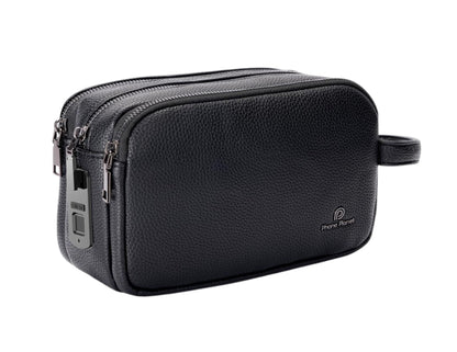 Phone Planet PP-B02 smart fingerprint lock handbag black anti theft leather handbag Qatar