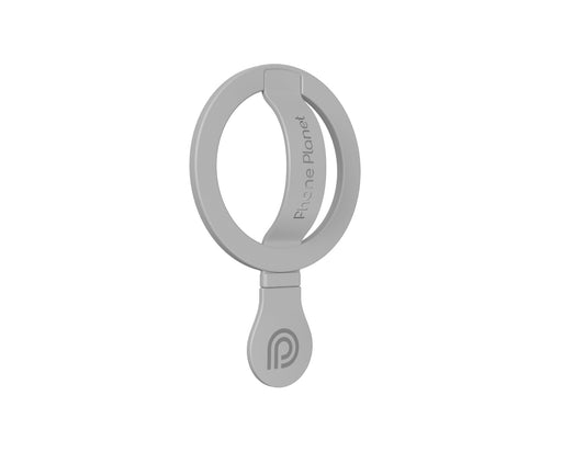 Phone Planet Snap-On MagSafe Ring PP-PH07 magnetic phone grip with stand and silicone strap.