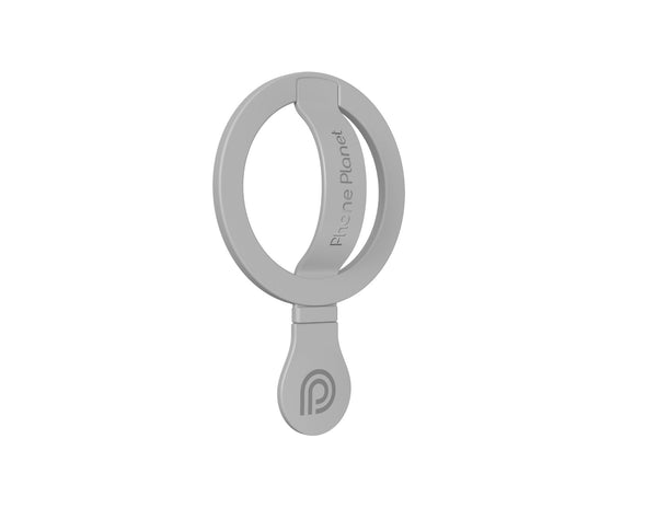 Phone Planet Snap-On MagSafe Ring PP-PH07 magnetic phone grip with stand and silicone strap.