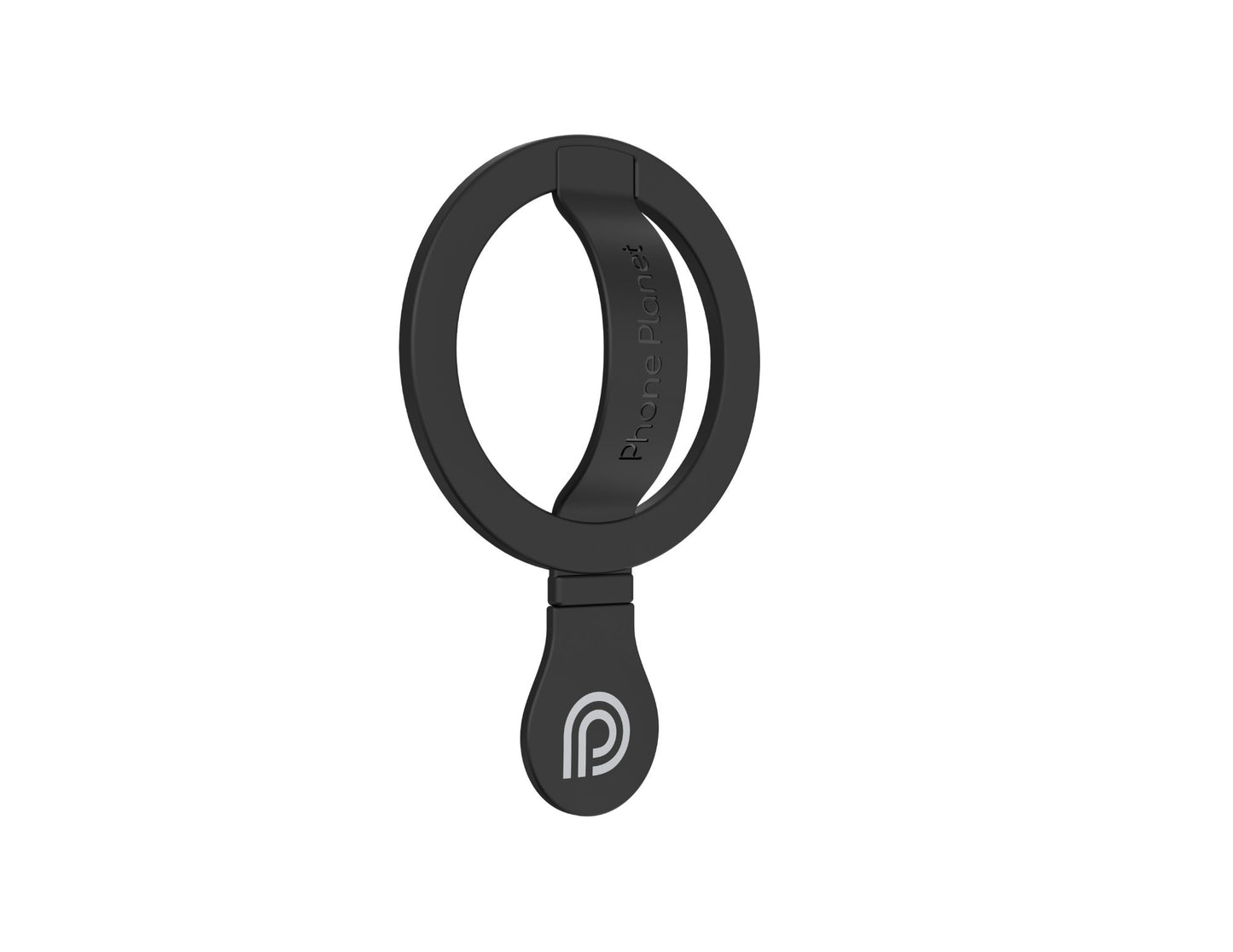 Phone Planet Snap-On MagSafe Ring PP-PH07 magnetic phone grip with stand and silicone strap.