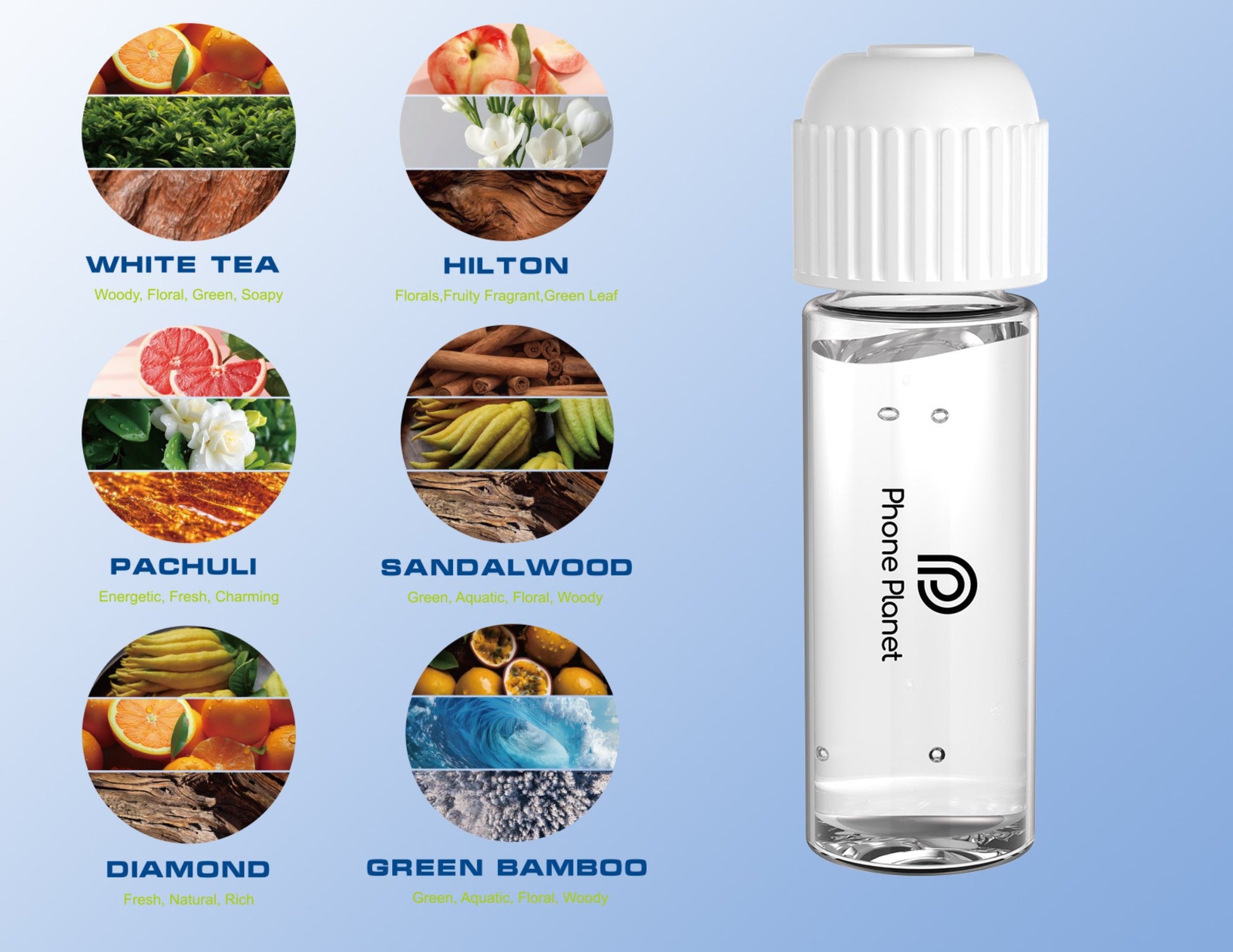 Phone Planet ultrasonic aroma diffuser PP-CY04-BK