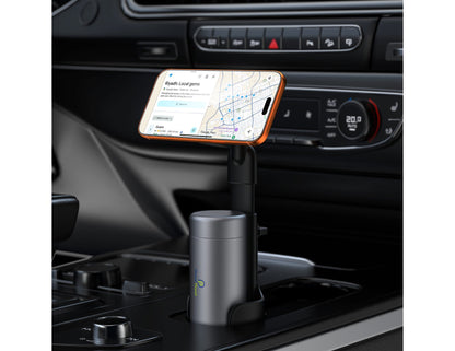 Phone Planet PP-HD23 universal magnetic car cup holder black Qatar