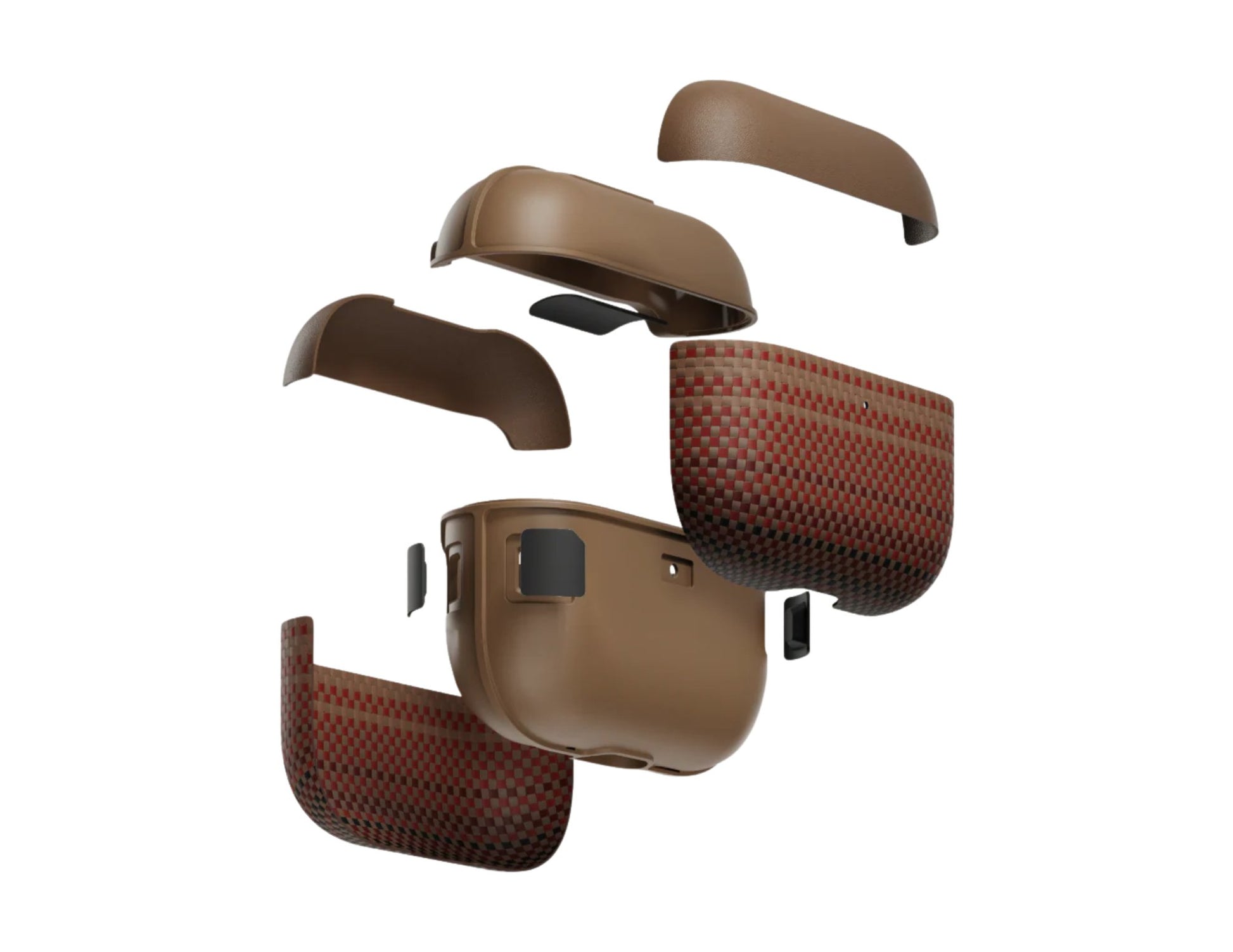 Pitaka Aramid Fiber Case for AirPods Pro 3 with PU leather and MagSafe Qatar