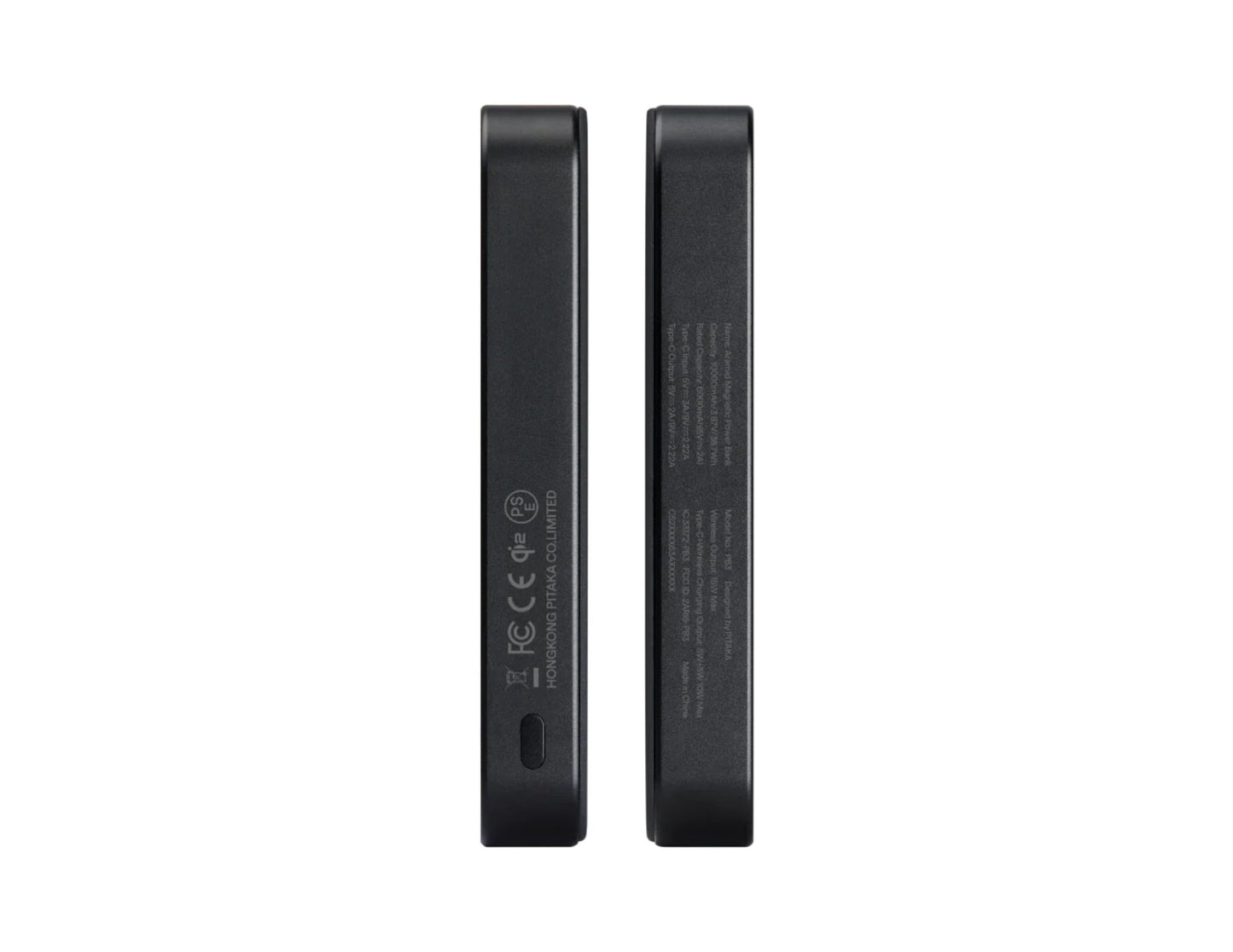 PITAKA Aramid Fiber Magnetic Power Bank Qi2 10000mAh slim magnetic wireless charger