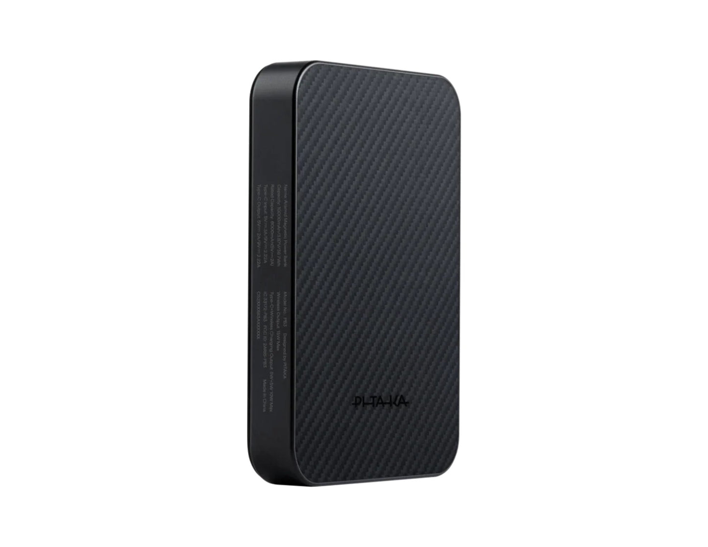 PITAKA Aramid Fiber Magnetic Power Bank Qi2 10000mAh slim magnetic wireless charger