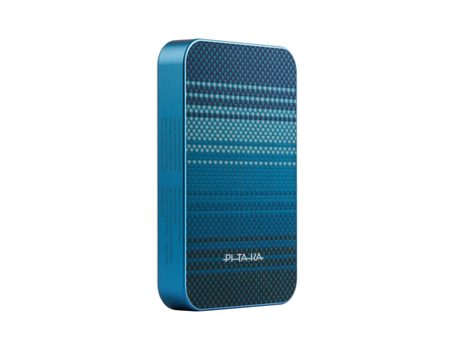 PITAKA Aramid Fiber Magnetic Power Bank Qi2 10000mAh slim magnetic wireless charger