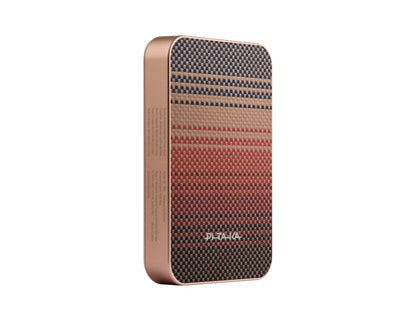 PITAKA Aramid Fiber Magnetic Power Bank Qi2 10000mAh slim magnetic wireless charger