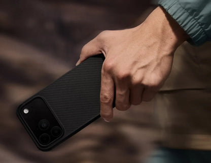 Pitaka Aramid ProGuard black grey case for iPhone 17 series Thabthaba Store Qatar