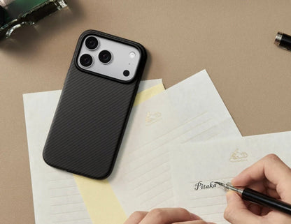 Pitaka Aramid UltraGuard Black/Grey Case for iPhone 17 Pro and Pro Max Qatar