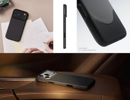 Pitaka Aramid UltraGuard Black/Grey Case for iPhone 17 Pro and Pro Max Qatar