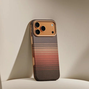 Pitaka Aramid UltraGuard Sunset Case for iPhone 17 Pro with MagSafe military-grade protection Qatar