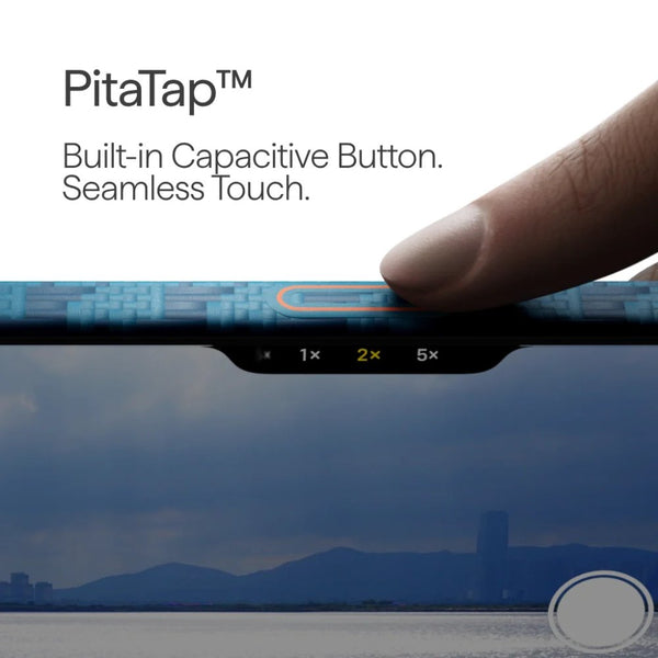 PITAKA Edge Happiness Rides In Indigo ultra slim MagSafe aramid fiber case for iPhone 17 Pro Qatar
