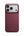 PITAKA Edge Ultra-Slim MagSafe aramid fiber case for iPhone 18 Pro Burgundy Argyle with PitaTap™ Qatar