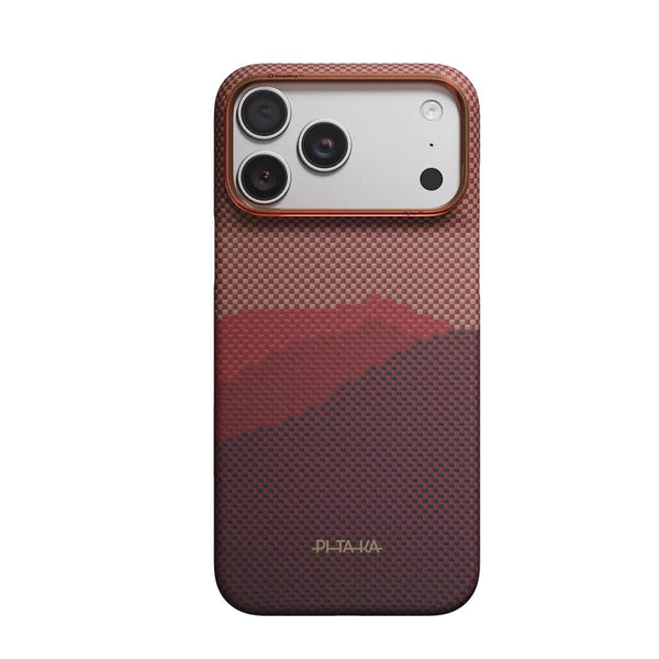 Pitaka Edge Ultra-Slim Case for iPhone 18 Pro Autumn Dusk aerospace-grade aramid fiber MagSafe Camera Control Qatar