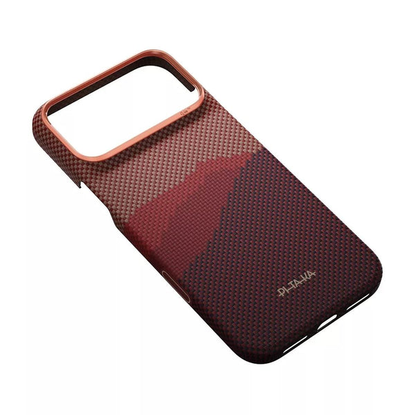 Pitaka Edge Ultra-Slim Case for iPhone 18 Pro Autumn Dusk aerospace-grade aramid fiber MagSafe Camera Control Qatar