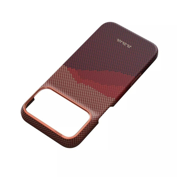 Pitaka Edge Ultra-Slim Case for iPhone 18 Pro Autumn Dusk aerospace-grade aramid fiber MagSafe Camera Control Qatar