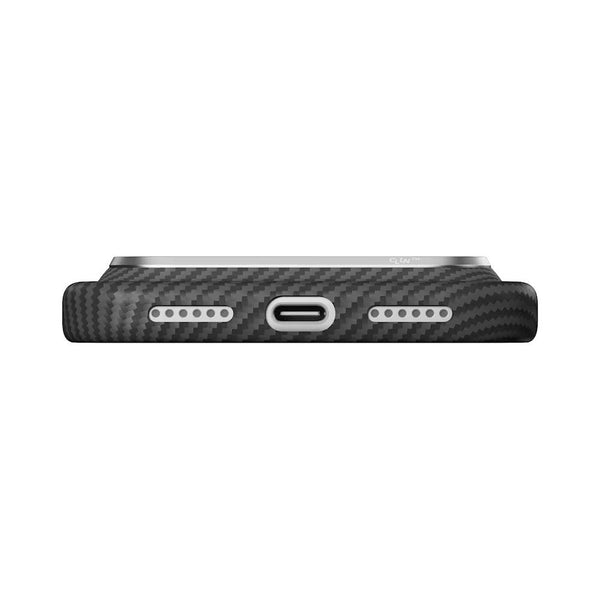 Pitaka Edge Ultra-Slim Case for iPhone 18 Pro Black Grey Twill aerospace-grade aramid fiber MagSafe Camera Control Qatar
