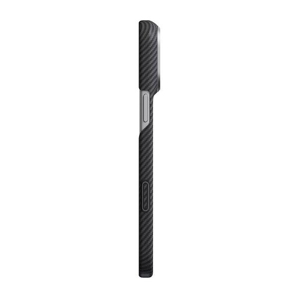 Pitaka Edge Ultra-Slim Case for iPhone 18 Pro Black Grey Twill aerospace-grade aramid fiber MagSafe Camera Control Qatar