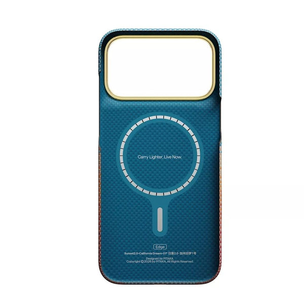 Pitaka Edge Ultra-Slim Case for iPhone 18 Pro California Dream aerospace-grade aramid fiber MagSafe Camera Control Qatar
