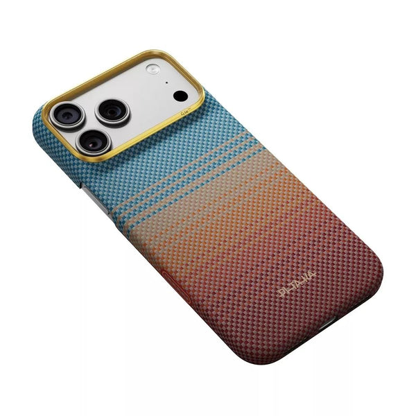 Pitaka Edge Ultra-Slim Case for iPhone 18 Pro Max California Dream aerospace-grade aramid fiber MagSafe Camera Control Qatar