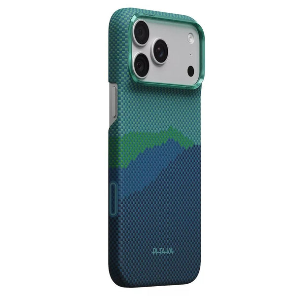 Pitaka Edge Ultra-Slim Case for iPhone 18 Pro Max Summer Noon aerospace-grade aramid fiber MagSafe Camera Control Qatar