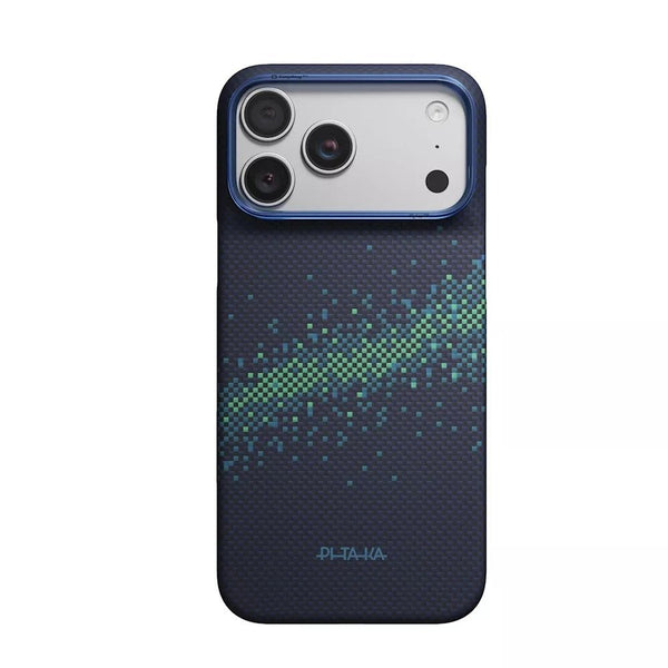 Pitaka Edge Ultra-Slim Case for iPhone 18 Pro Nearfield Blue aerospace-grade aramid fiber MagSafe Camera Control Qatar