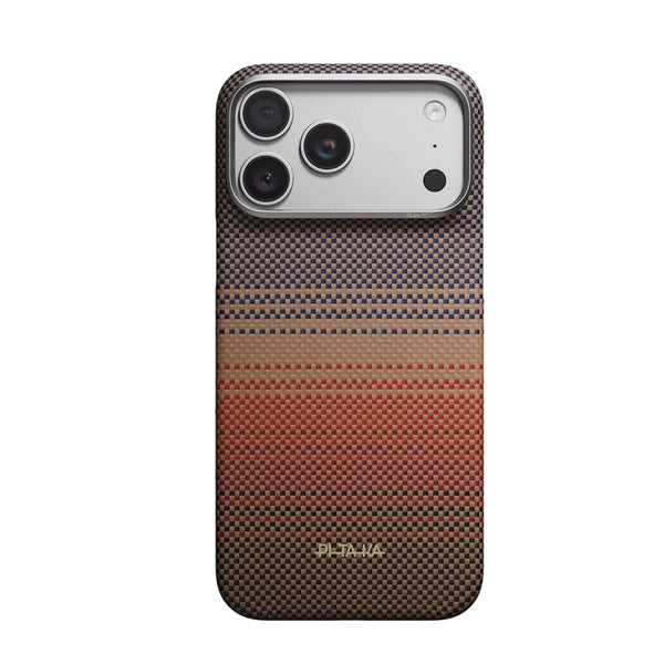 Pitaka Edge Ultra-Slim Case for iPhone 18 Pro Sunset aerospace-grade aramid fiber MagSafe Camera Control Qatar