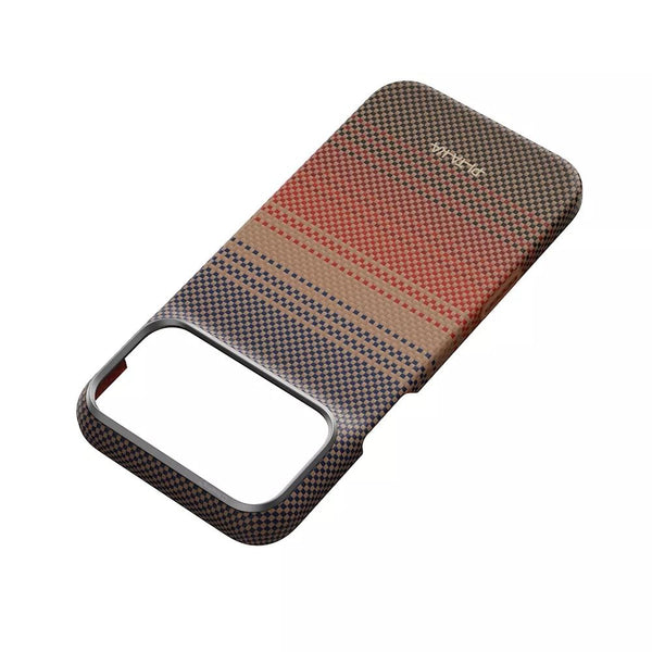 Pitaka Edge Ultra-Slim Case for iPhone 18 Pro Sunset aerospace-grade aramid fiber MagSafe Camera Control Qatar