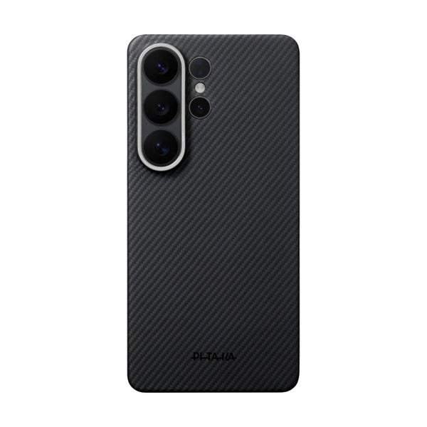 PITAKA Edge Ultra-Slim aramid fiber case with Aaron Button for Samsung Galaxy S26 Ultra Black Grey Qatar