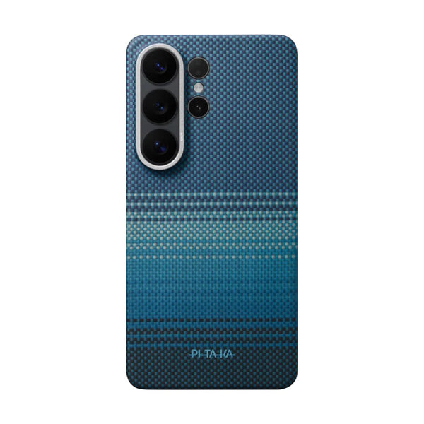 PITAKA Edge Ultra-Slim aramid fiber case with Aaron Button for Samsung Galaxy S26 Ultra Moonrise Qatar