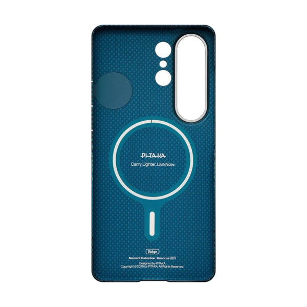 PITAKA Edge Ultra-Slim aramid fiber case with Aaron Button for Samsung Galaxy S26 Ultra Moonrise Qatar