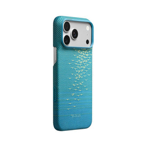 PITAKA Edge Ultra-Slim aramid fiber MagSafe case for iPhone 18 Pro in Lucid Blue Qatar