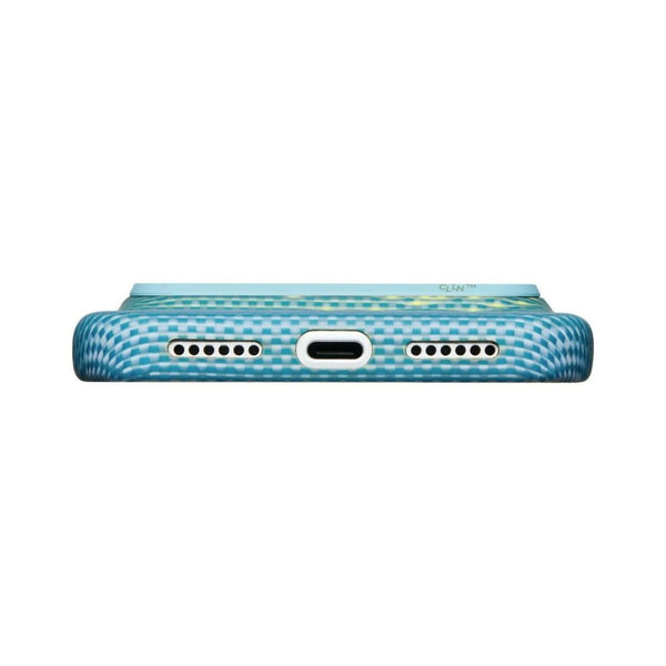PITAKA Edge Ultra-Slim aramid fiber MagSafe case for iPhone 18 Pro in Lucid Blue Qatar