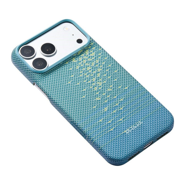 PITAKA Edge Ultra-Slim aramid fiber MagSafe case for iPhone 18 Pro Max in Lucid Blue Qatar