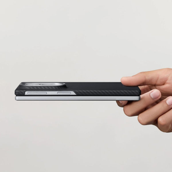 PITAKA Samsung Galaxy Z Fold8 ultra-slim Black Grey Twill aramid fiber MagSafe case Qatar