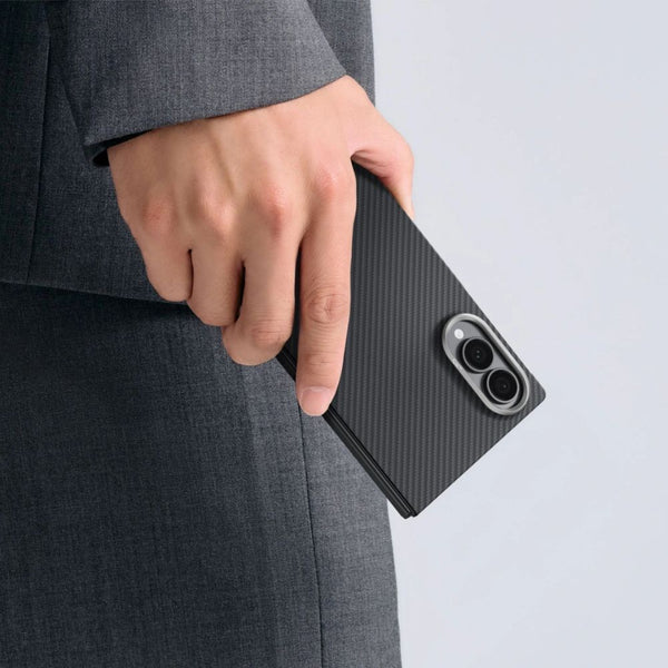 PITAKA Samsung Galaxy Z Fold8 ultra-slim Black Grey Twill aramid fiber MagSafe case Qatar