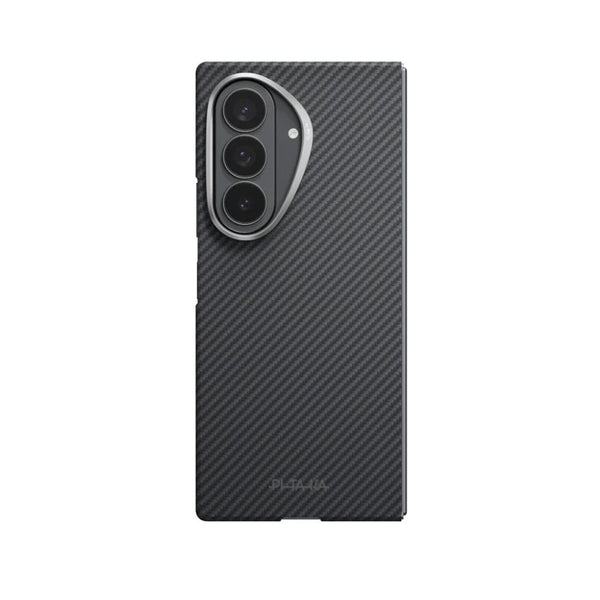 PITAKA Samsung Galaxy Z Fold8 Ultra Edge 600D aramid fiber case Black Grey Twill Qatar