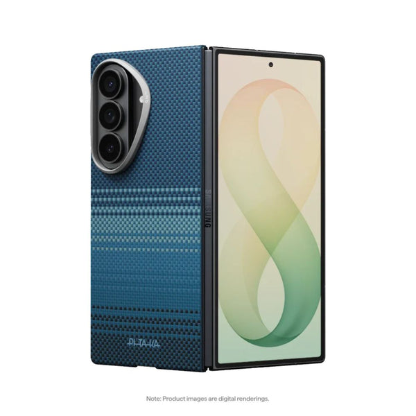 PITAKA Samsung Galaxy Z Fold8 Ultra Edge aramid fiber case Moonrise wireless charging Qatar