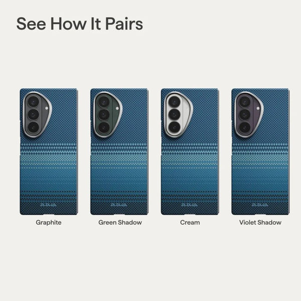 PITAKA Samsung Galaxy Z Fold8 Ultra Edge aramid fiber case Moonrise wireless charging Qatar