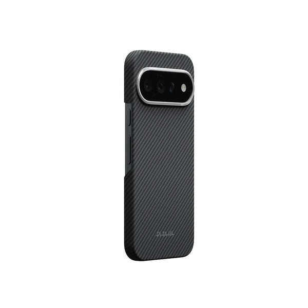 Pitaka Google Pixel 11 Edge Case 600D Black Grey Twill with MagSafe and aramid fiber in Qatar