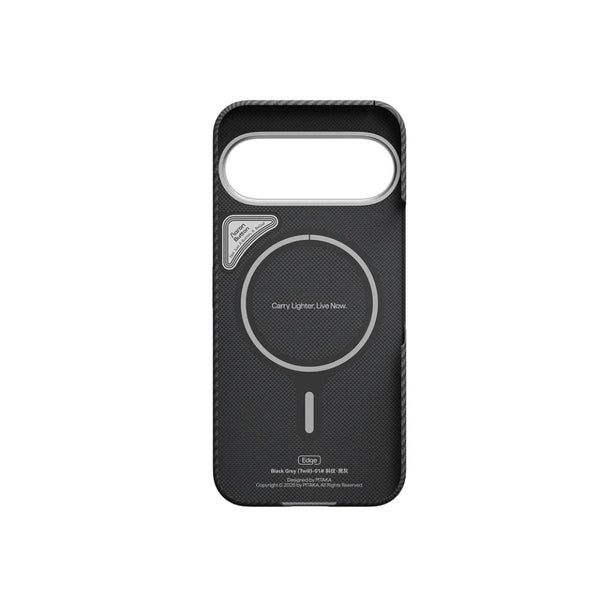 Pitaka Google Pixel 11 Edge Case 600D Black Grey Twill with MagSafe and aramid fiber in Qatar