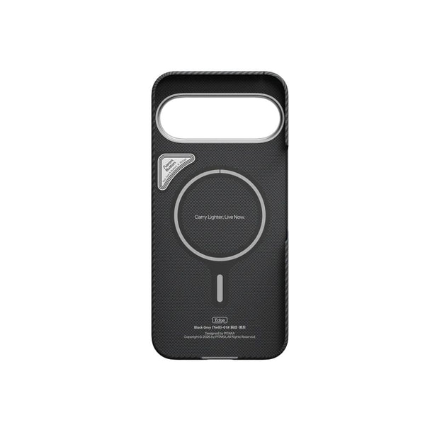 Pitaka Google Pixel 11 Pro XL Edge Case 600D Black Grey Twill with MagSafe and 600D aramid fiber in Qatar
